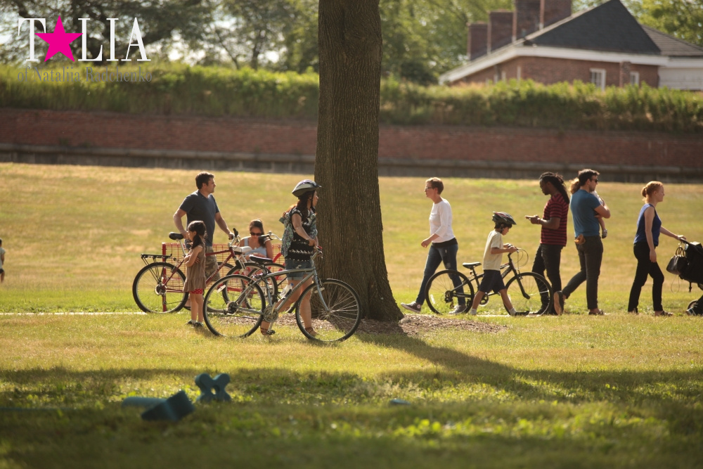 Отдых на Гувернер Айленде (Governors Island). Лучший скайлайн Нью-Йорка